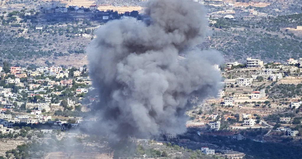 Mutual Strikes on the Lebanese-Israeli Border