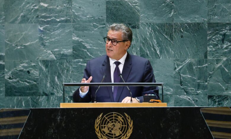 United Nations: Akhannouch Highlights King's Vision for Moving from Crisis Management to a Final Solution in the Middle East