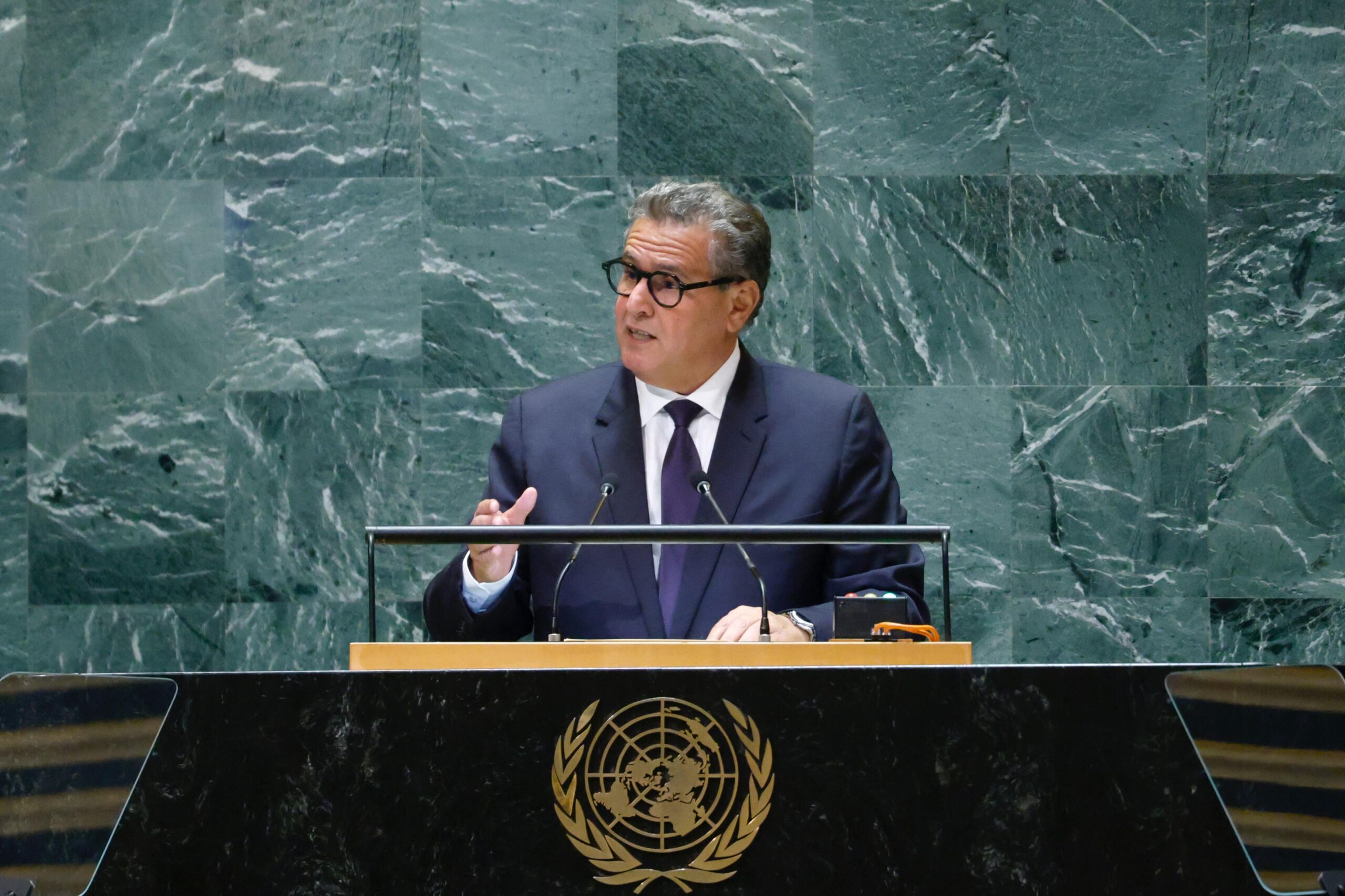 United Nations: Akhannouch Highlights King's Vision for Moving from Crisis Management to a Final Solution in the Middle East