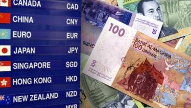 The Dirham Declines Against the Euro and Rises Against the Dollar