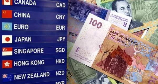 The Dirham Declines Against the Euro and Rises Against the Dollar