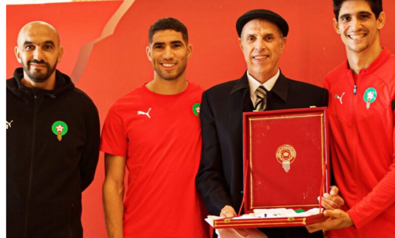 The Royal Moroccan Federation Holds a Tribute Ceremony Honoring Former International Players from the Eastern Region