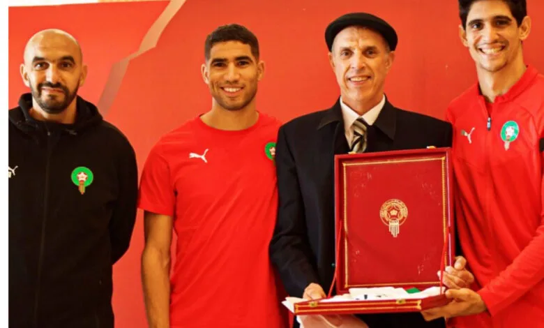 The Royal Moroccan Federation Holds a Tribute Ceremony Honoring Former International Players from the Eastern Region