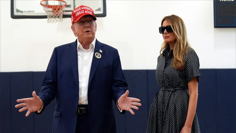 Donald Trump Votes in Florida, Expresses Confidence in Winning the Presidential Election